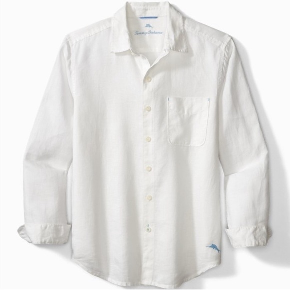 Sea Glass Breezer Linen Shirt Coastal Beach/Surf Vibes - Picture 3 of 14